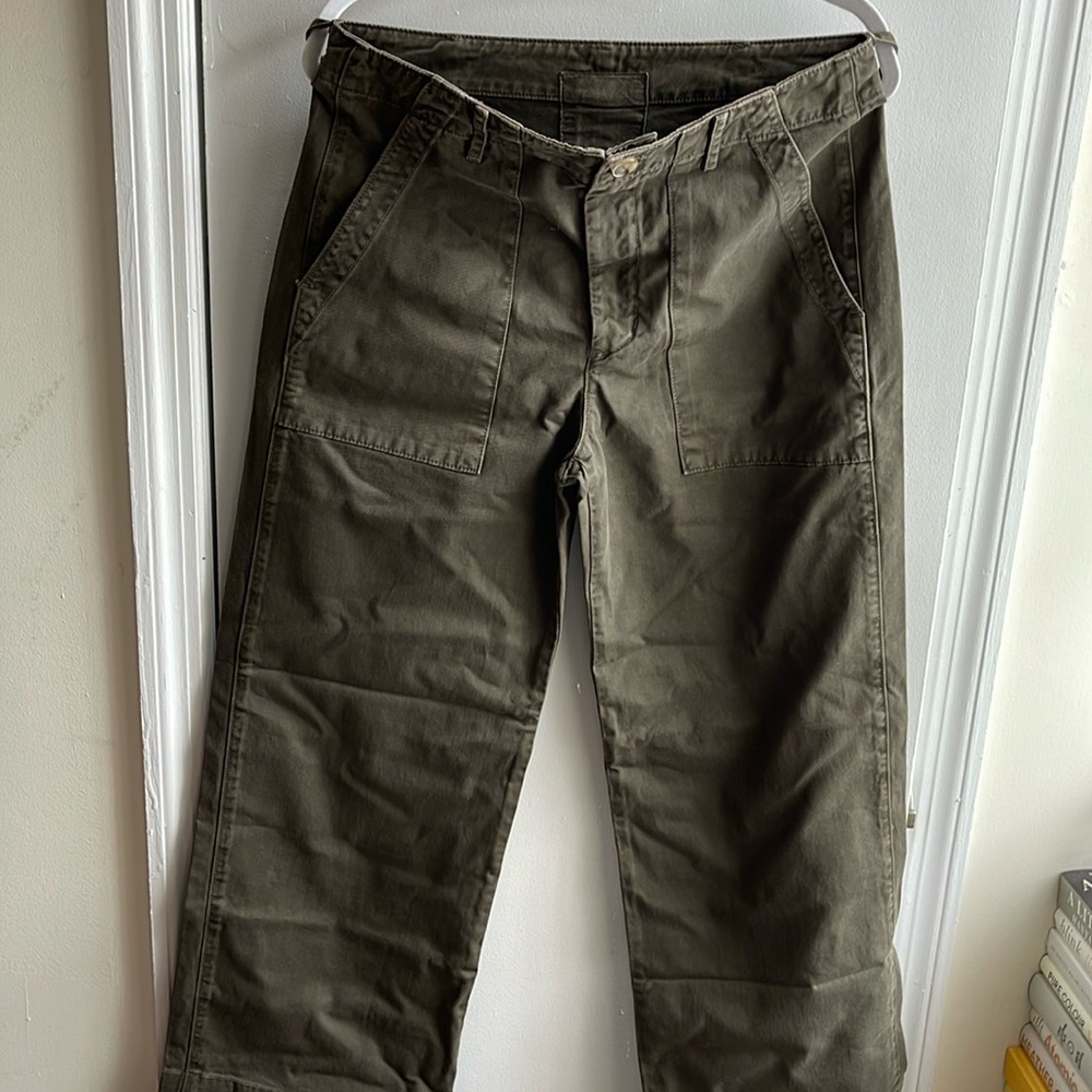 Velvet by Graham & Spencer ventura pants in green